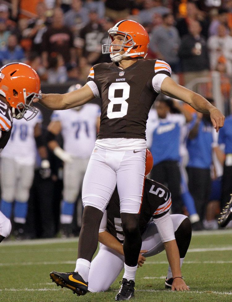 Brandon Bogotay Cleveland Browns kicker Brandon Bogotay takes advantage of