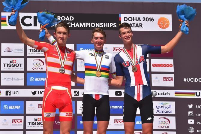 Brandon McNulty Junior time trial world champion Brandon McNulty signs with Rally