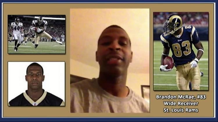 Brandon McRae NFL St Louis Rams Brandon McRae Wide Receiver Run Faster YouTube