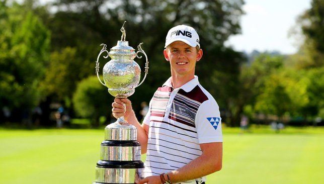 Brandon Stone Emotional Brandon Stone claims debut title at South African Open