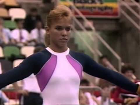 Brandy Johnson Brandy Johnson Vault 1 1989 US Gymnastics