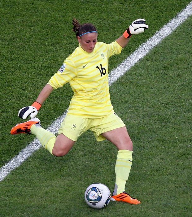 Berangere Sapowicz Photo Brangre Sapowicz la gardienne des Bleues qui