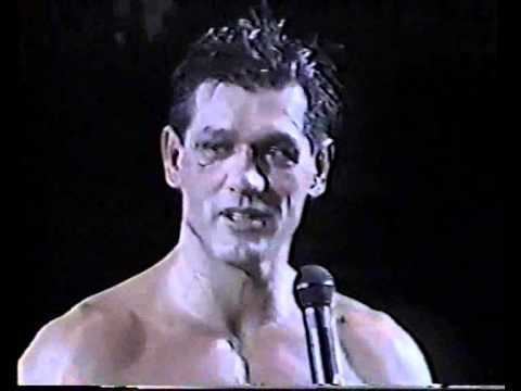 Branko Cikatić Branko Cikatic vs Andy Hug K1 Challenge 1994 post fight interviews