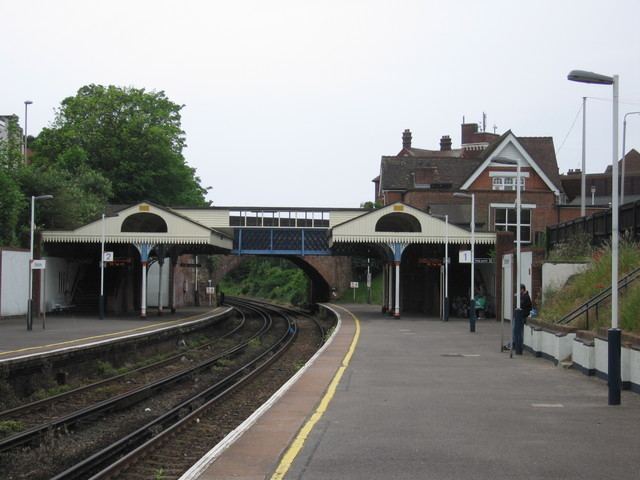 Branksome railway station