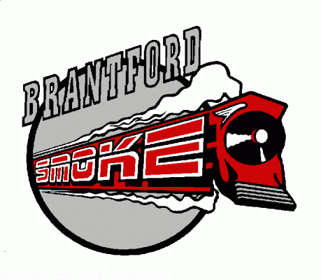 Brantford Smoke Brantford Smoke hockey logo from 199293 at Hockeydbcom
