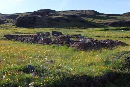 Brattahlíð The ruins and reconstructions of Brattahl in Greenland Metal