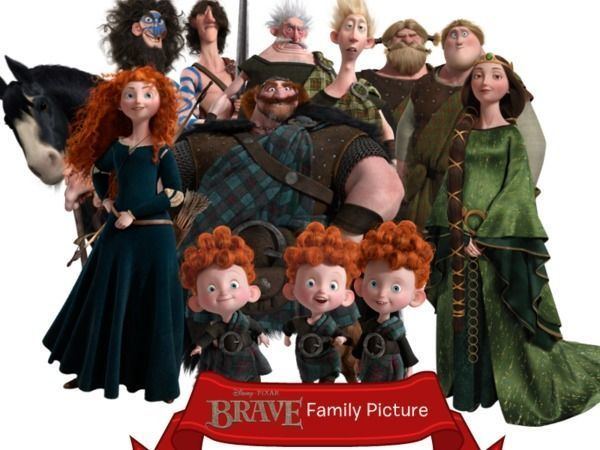 Brave Family Disney Movie Pics Brave Family BRAVE family portrait by
