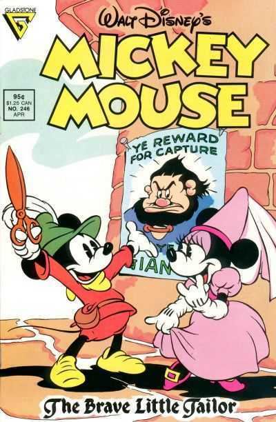 Brave Little Tailor Mickey Mouse 246 The Brave Little Tailor Issue