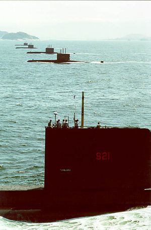 Brazilian submarine Tonelero (S21) httpsuploadwikimediaorgwikipediacommonsthu