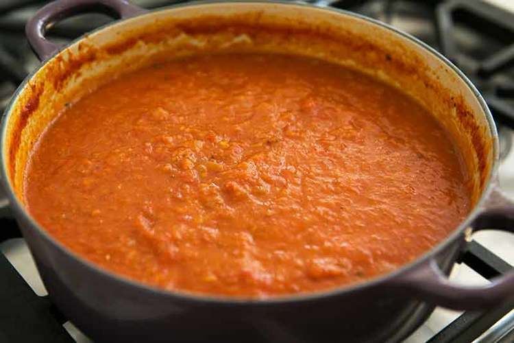Bread soup Tomato and Bread Soup Pappa al Pomodoro Recipe SimplyRecipescom