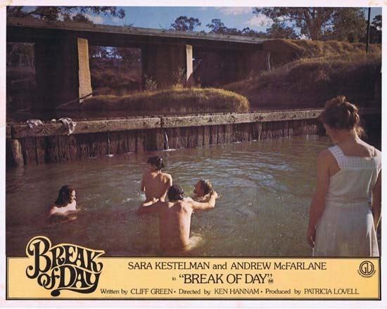 Break of Day (film) BREAK OF DAY Lobby Card 1 1976 RARE Australian Film