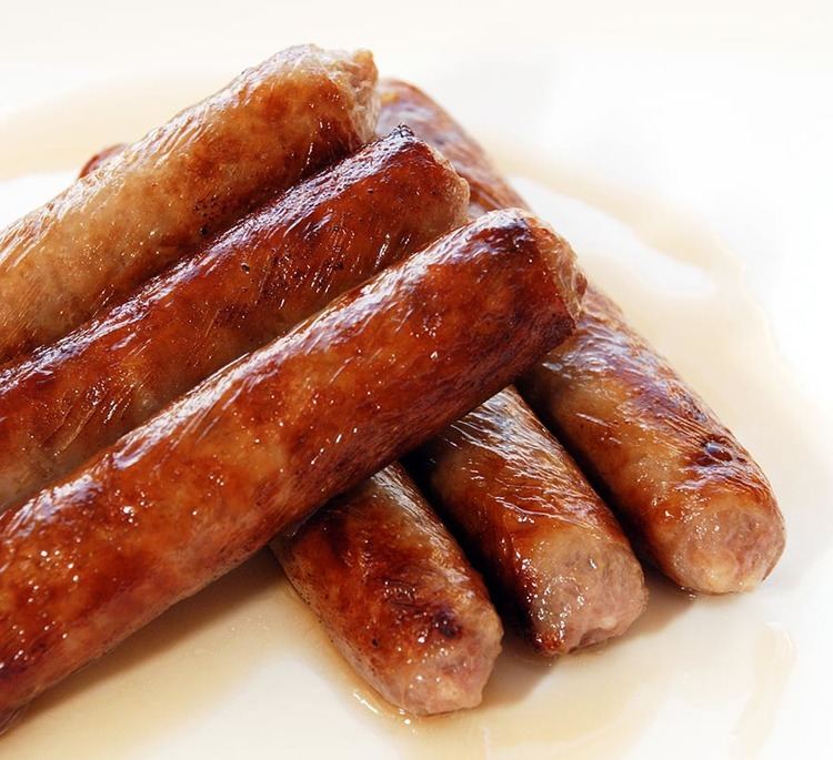 Breakfast sausage Breakfast Sausages with Syrup