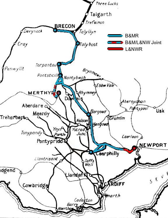Brecon and Merthyr Tydfil Junction Railway spellerwebnetrhindexUKRHGreatWesternNarrowgau