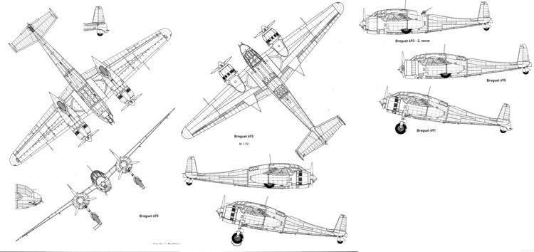 Breguet 693 TheBlueprintscom Blueprints gt WW2 Airplanes gt WW2 France