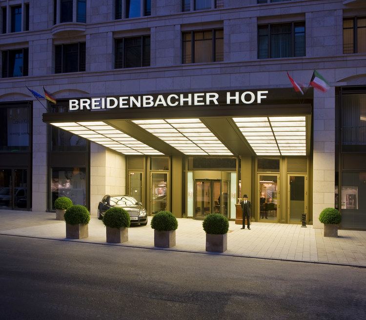 Breidenbacher Hof Dsseldorf Hotels Germany Hotel Management Breidenbacher Hof