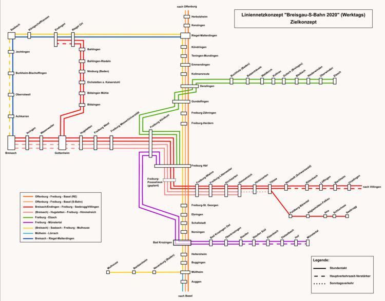 Breisgau S-Bahn uploadwikimediaorgwikipediacommons66dBreisg