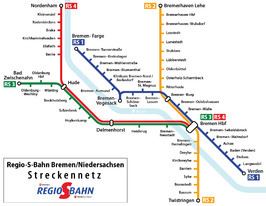 Bremen S-Bahn RegioSBahn BremenNiedersachsen Wikipedia