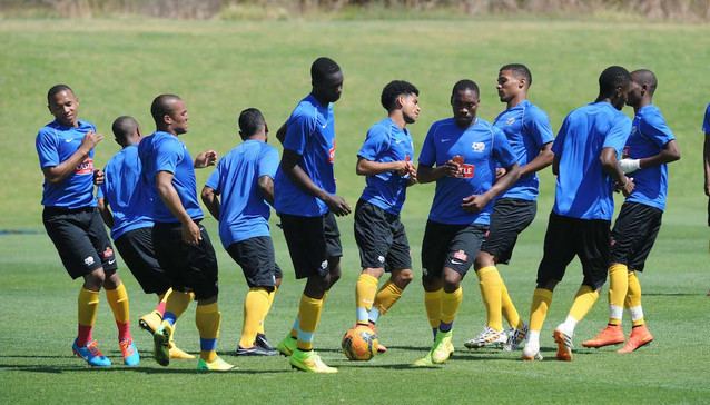 Brendan Augustine Brendan Augustine offers advice to Bafana in Pointe Noire