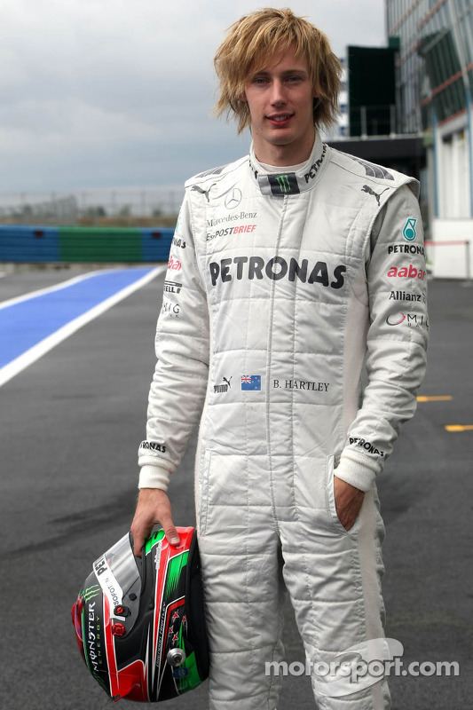 Brendon Hartley Brendon Hartley Test driver Mercedes AMG F1 at September