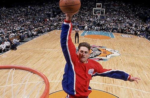 Brent Barry Brent Barry white man can jump Basket USA