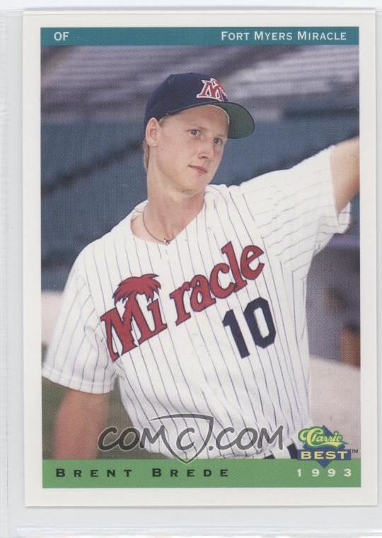 Brent Brede 1993 Classic Best Fort Myers Miracle Base 3 Brent Brede