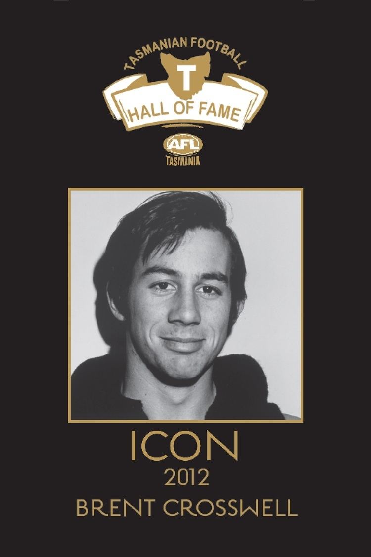 Brent Crosswell 95 Brent Crosswell AFL Tas Hall of Fame