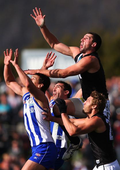 Brent Renouf Brent Renouf Pictures AFL Rd 6 North Melbourne v Port