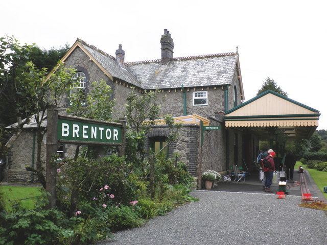 Brentor railway station