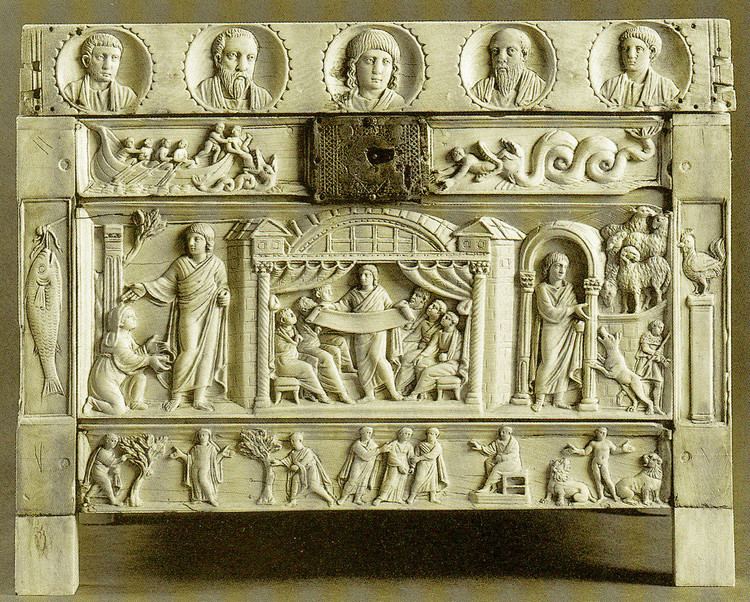 Brescia Casket Lipsanoteca of Brescia front 4thc ivory casket probably Flickr