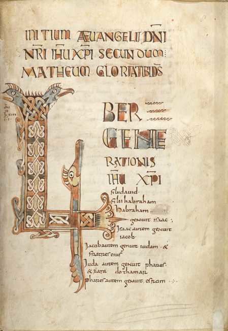 Breton Gospel Book (British Library, MS Egerton 609)