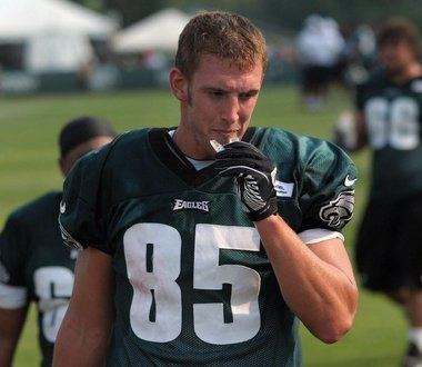 Brett Brackett Philadelphia Eagles tight end Brett Brackett a Penn State