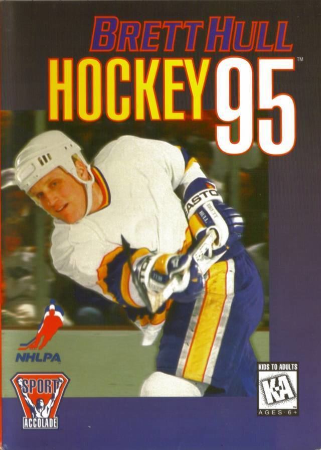 Brett Hull Hockey '95 Brett Hull Hockey 95 Box Shot for Genesis GameFAQs