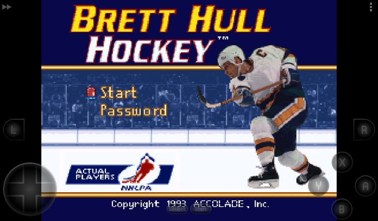 Brett Hull Hockey Brett Hull Hockey USA ROM lt SNES ROMs Emuparadise