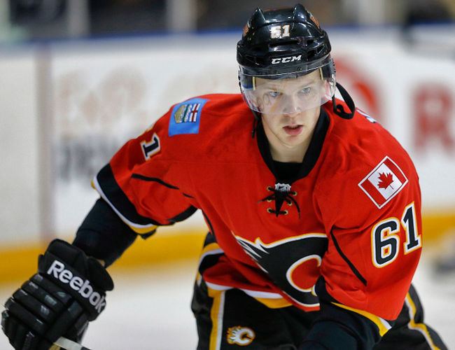 Brett Kulak Calgary Flames rookie blueliner Brett Kulak gets the