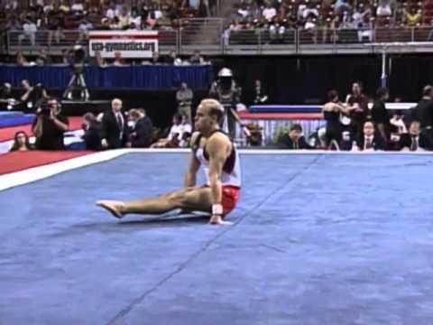 Brett McClure Brett McClure Floor Exercise 2001 US Gymnastics