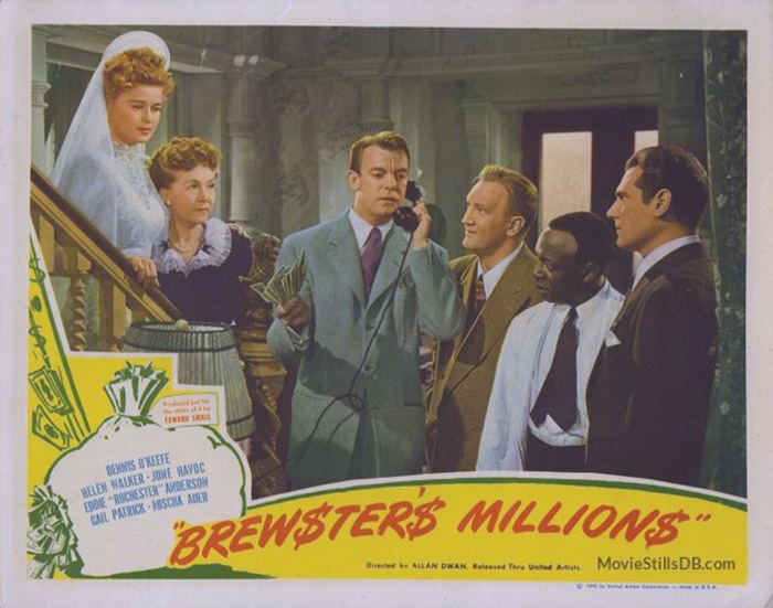 Brewster's Millions (1945 film) REVIEW Brewsters Millions 1945 wwwjaredmobarakcom