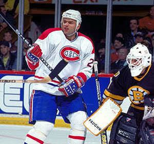 Brian Bellows Third String Goalie 199293 Montreal Canadiens Brian Bellows Jersey