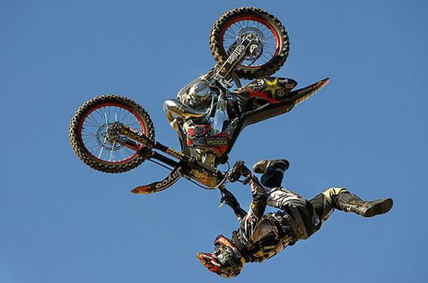 Brian Deegan (rider) X Games Preview Complex quotFreestylesquot With Motocross Rider