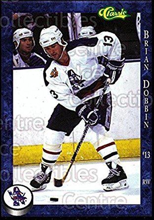 Brian Dobbin Amazoncom CI Brian Dobbin Hockey Card 199495 Milwaukee Admirals
