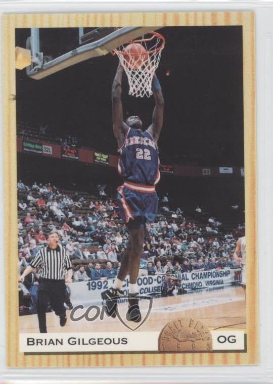 Brian Gilgeous 199394 Classic Draft Picks 35 Brian Gilgeous Rookie Basketball