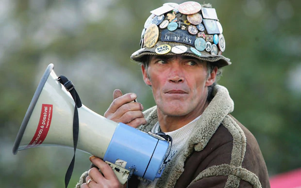 Brian Haw Antiwar campaigner Brian Haw who camped in Parliament Square for a