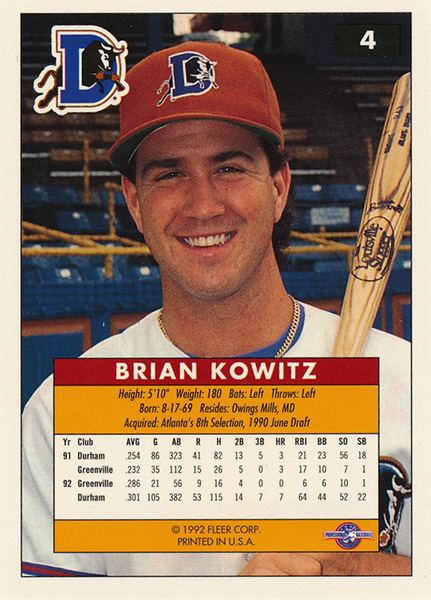 Brian Kowitz Brian Kowitz Jewish Baseball Museum