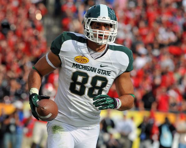 Brian Linthicum Brian Linthicum Pictures Outback Bowl Michigan State v