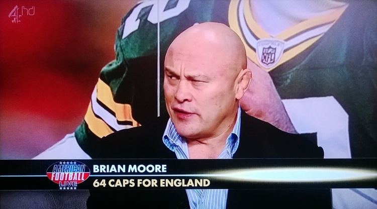 Brian Moore (rugby union) I just fell in love with the NFL says rugby legend Brian