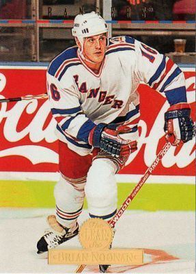 Brian Noonan NEW YORK RANGERS Brian Noonan 217 The Leaf Set 1994 Donruss NHL