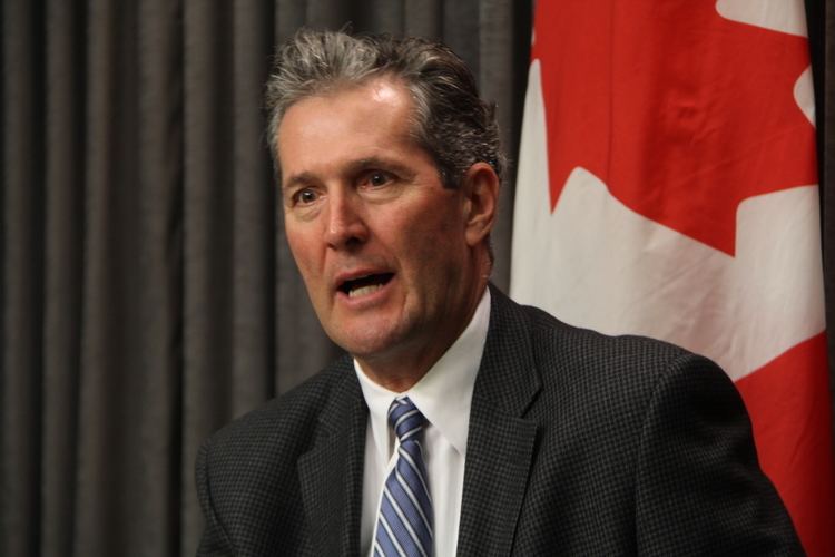 Brian Pallister Brian Pallister fires back at accusation he is against gay