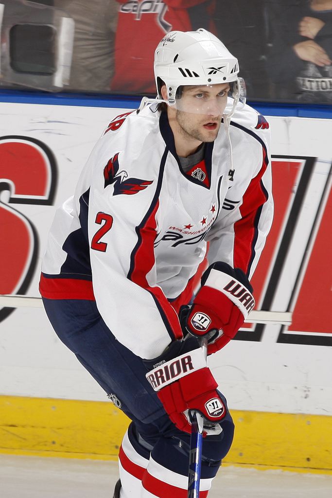 Brian Pothier Alumni Spotlight Brian Pothier Washington Capitals Caps