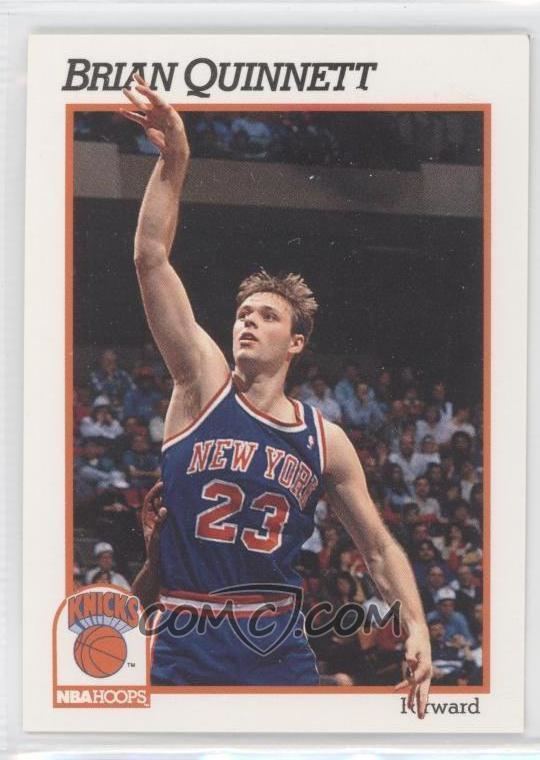 Brian Quinnett 199192 NBA Hoops Base 405 Brian Quinnett COMC Card Marketplace