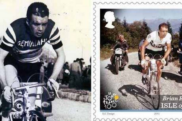 Brian Robinson (cyclist) Mirfield cyclist Brian Robinson immortalised on special