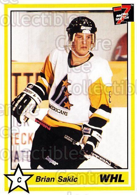 Brian Sakic Center Ice Collectibles Brian Sakic Hockey Cards